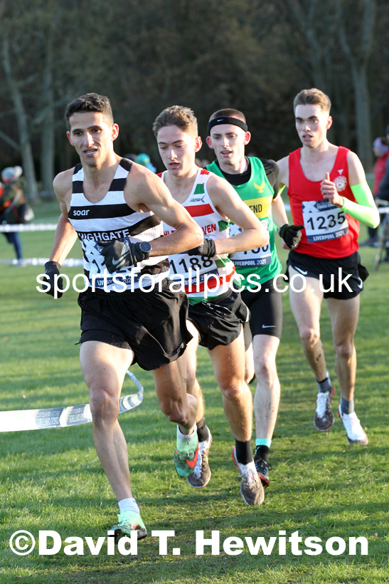 Senior men and Under-23s, European Cross Country Championships Trials, Sefton Park, Liverpool. Photo: David T. Hewitson/Sports for All Pics